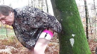 Shemale Anal Dildo Tranny Outdoor Lingerie Nylon 11 XHamster