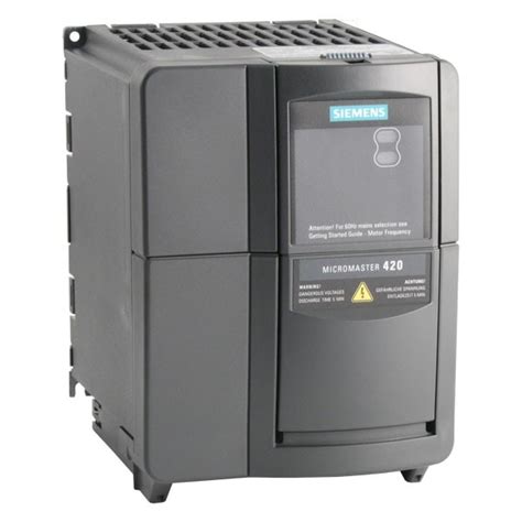 Siemens Micromaster 420 1 1kW 230V 1ph To 3ph AC Inverter Drive Speed