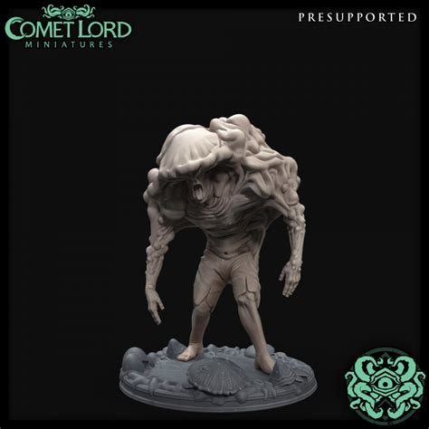 3d Printable Fungal Zombies By Comet Lord Miniatures