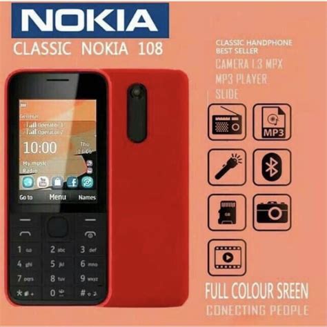 Jual Handphone Hp Nokia Jadul Murah Nokia 108 Mobile Phone Dual SIM