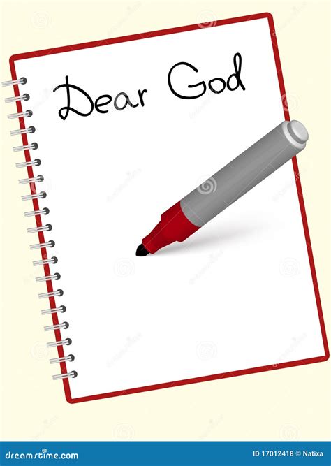 Dear God Stock Vector Illustration Of Black Grace Blank 17012418