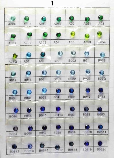 Glass Chart - Minga