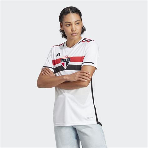 Camisa S O Paulo Fc Feminina Branco Adidas Adidas Brasil