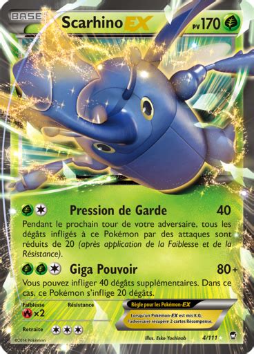 Scarhino EX XY Poings Furieux 4 Poképédia