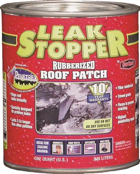 Gardner Gibson 0318 GA Rubberized Leak Stopper Roof Patch 29 Fl Oz