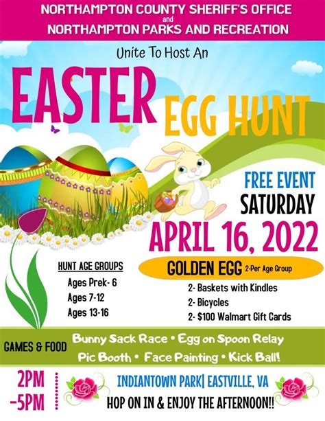 Northampton Sheriffs Office And Parks And Rec Easter Egg Hunt Shore