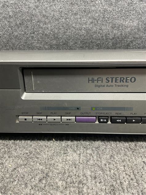 Dvd Player Hitachi Dv Pf U Vcr Combo Hi Fi Stereo V Hz W In