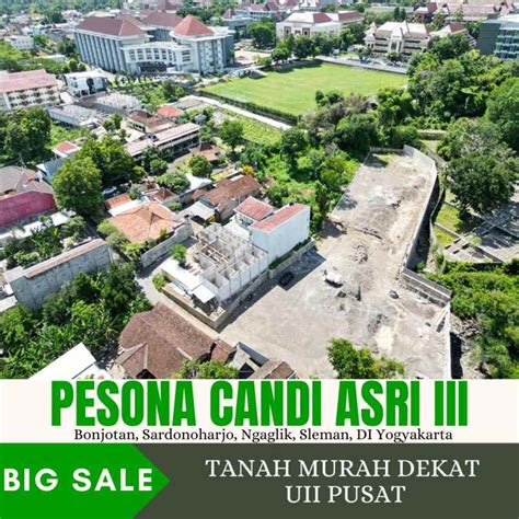 Tanah Pekarangan Dekat Kampus Uii Jakal