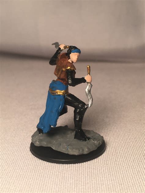 Female Elf Rogue Painted Dnd Miniaturehuman Rogue Painted Dandd Etsy