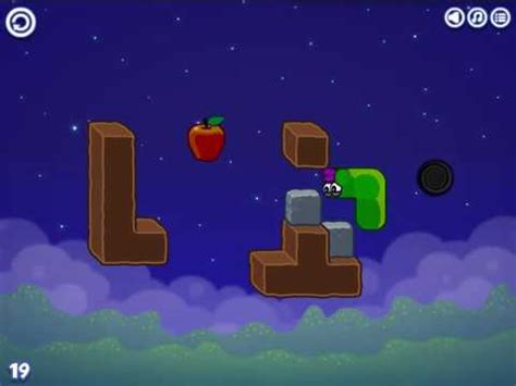 Apple Worm Level 19 Guide - YouTube