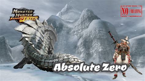 MHFU Absolute Zero Another Way To Defeat Ukanlos YouTube