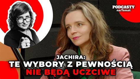 Posłanka Klaudia Jachira Te wybory z pewnością nie będą uczciwe