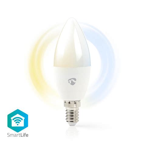 Ampoule Smartlife Wi Fi E Lm W Blanc Chaud Blanc