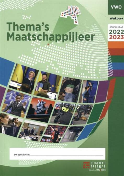 Thema S Maatschappijleer Voor VWO Boek 9789086745098 Bruna