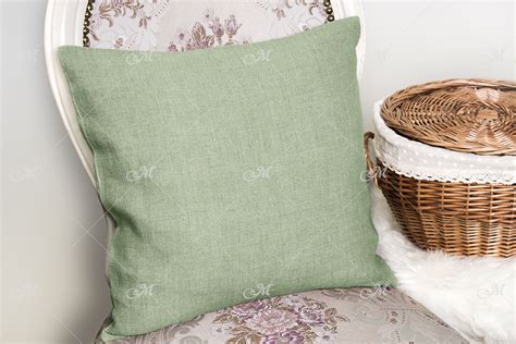 Canvas Cushion Mock Up PSD By MaddyZ TheHungryJPEG