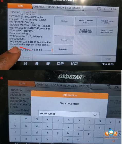 Obdstar Dc Clone Gm E Ecm Via Mp And P Obdii