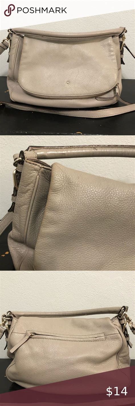 Kate Spade Flap Over Shoulder Bag Kate Spade Flap Over Shoulder Bag Taupe Color Has Handle Or