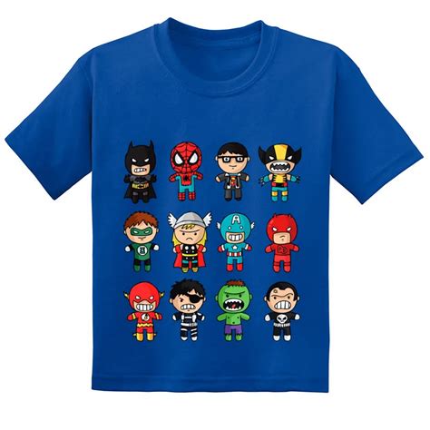 Aliexpress.com : Buy Cartoon Avengers Baby Super Hero Kids Funny T ...