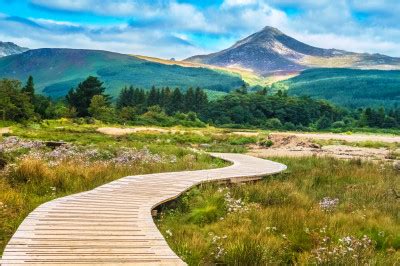 Goat Fell Mountain Isle Of Arran Scotland Jigsaw Puzzle In Great