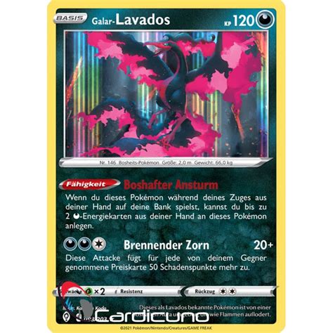 Galar Lavados 093 203 Holo Drachenwandel Deutsch Pokémon Sammelkarte 1