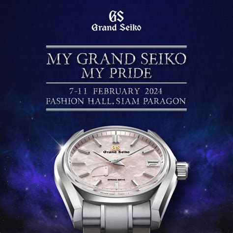 Bangkok Post Embrace Timeless Pride With Grand Seiko Sakura