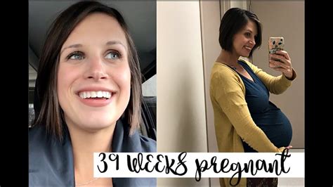 39 Week Pregnancy Update Hormones And Nesting Youtube