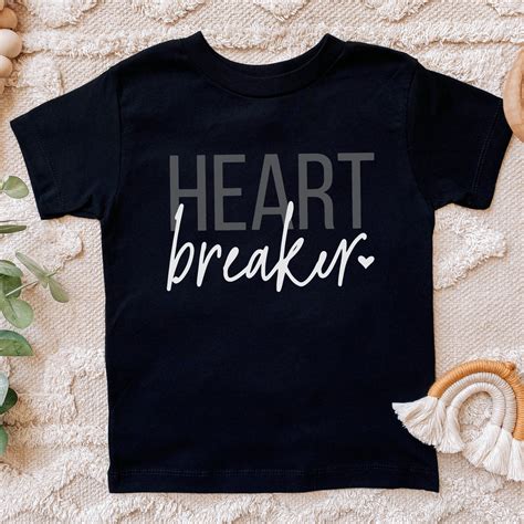 Heartbreaker Svg Boy Valentine Svg Baby Valentine Svg Heart Etsy