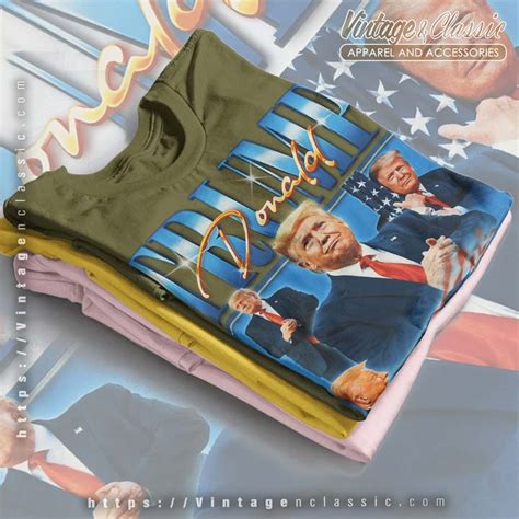 Donald Trump Retro 90s Shirt American President 2024 T Shirt