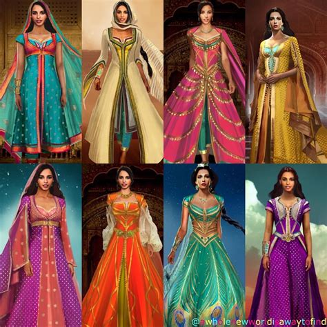 Jasmine costume concept Art - - - - - - - - #aladdin #princessjasmine # ...