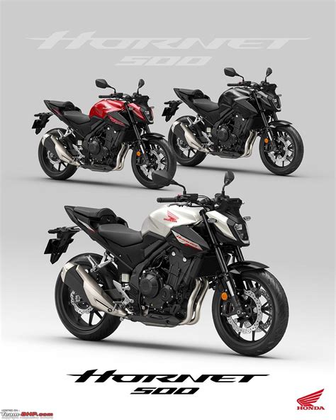 2024 Honda CB500 Hornet and CBR500R unveiled - Team-BHP