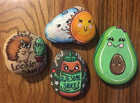 Pin di painted rocks