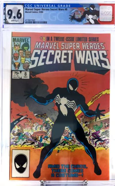 Marvel Super Heroes Secret Wars Gradato Cgc Marvel Comics