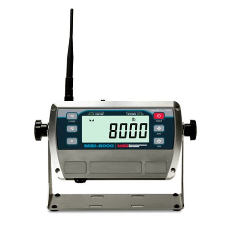 Msi 8000hd Weight Indicator Industrial Scale Inc