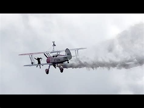 Wingwalker Danielle Del Buono Boeing Stearman Flugtage Fehraltorf