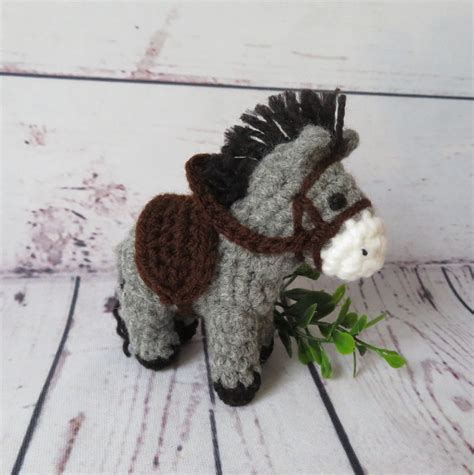 Crochet Donkey PDF Crochet Pattern DIY Instructions to - Etsy