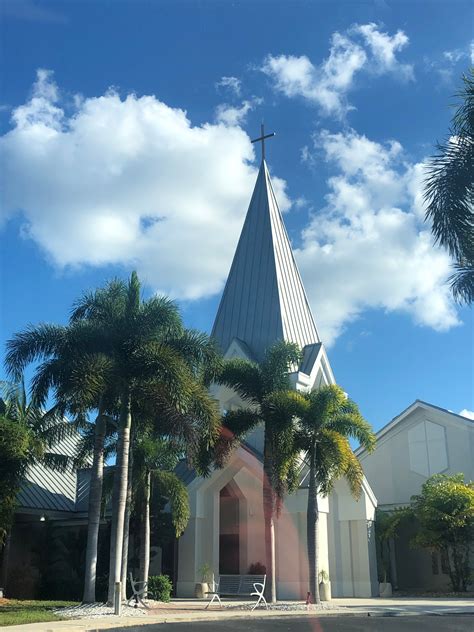 San Marco Catholic Church Memorial Gardens In Marco Island Florida