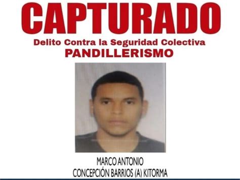 Capturan A Alias Kitorma Uno De Los M S Buscados