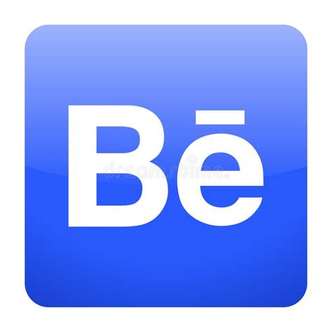 Behance Icon Vector Editorial Stock Image Illustration Of Blog 134386614