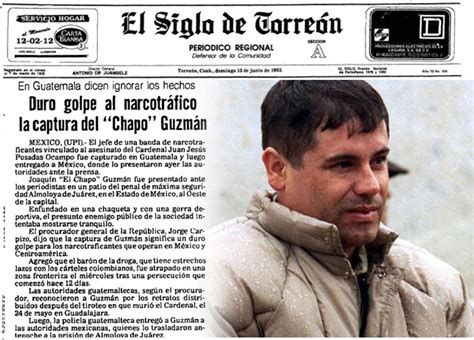 As Reportaba El Siglo De Torre N La Primera Captura De El Chapo El