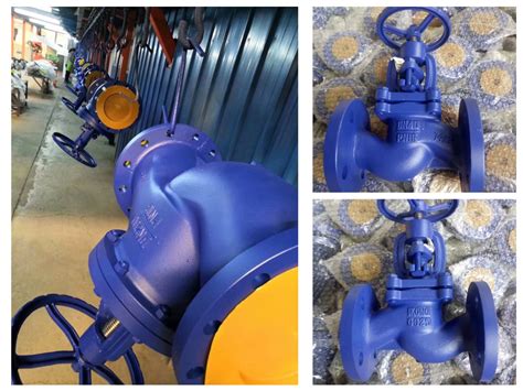 Cast Iron Globe Valve 6 Inch Pn16 Flange Type From China Manufacturer Pg Valves