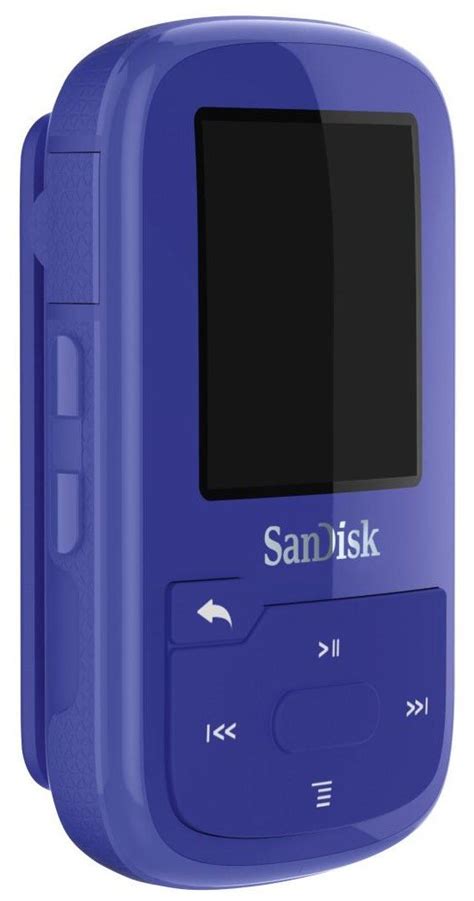 SANDISK Sansa Clip Sports Plus Bluetooth Niebieski Odtwarzacz MP3