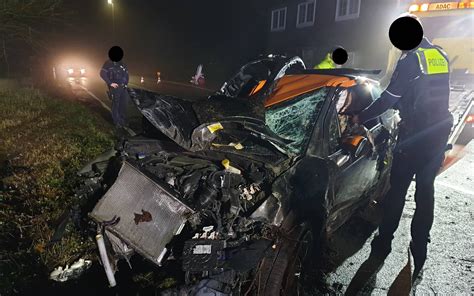 Hückeswagen Schwerer Unfall in Mühlenberg