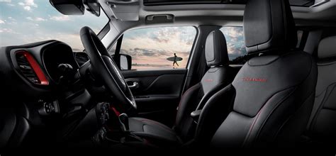 Jeep Renegade Interior Features Seating And Storage