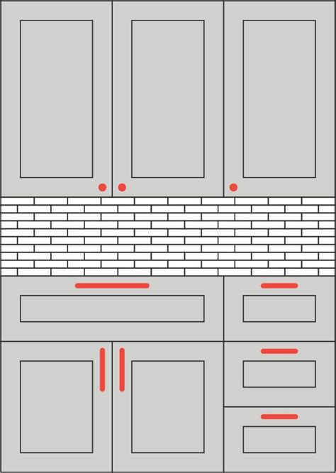 Comprehensive Guide To Cabinet Hardware Size And Placement Kitchen Cabinets Knobs And Pulls