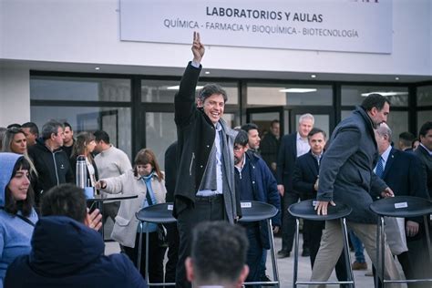 Kicillof Inaugur El Nuevo Tramo Del Tren Universitario De La Plata