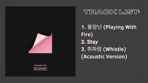 Full Album Blackpink 블랙핑크 Square Two Youtube