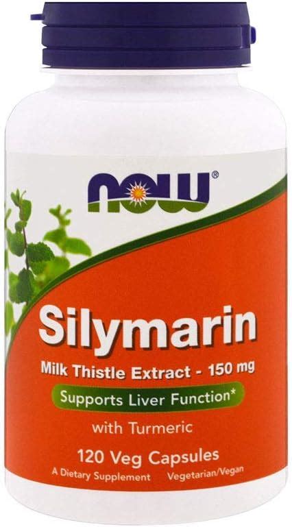 Now Foods Silymarin Milk Thistle Extract Mg Veg Capsules