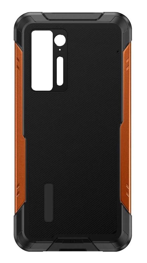 Back Panel Cover For Doogee S97 Pro Orange Maxbhi