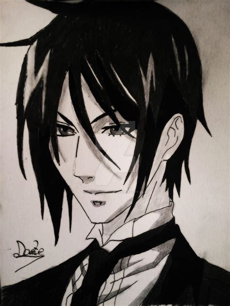 Black Butler Sebastian By Monkeyddante On Deviantart