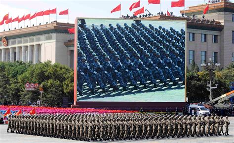 Parade Der St Rke China Im Milit R Rausch N Tv De